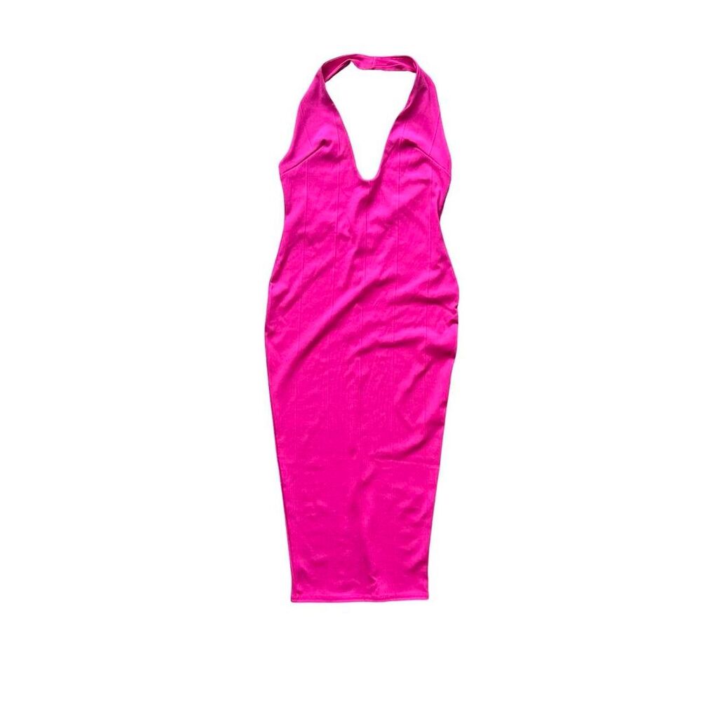 Prettylittlething Women's Pink Dress